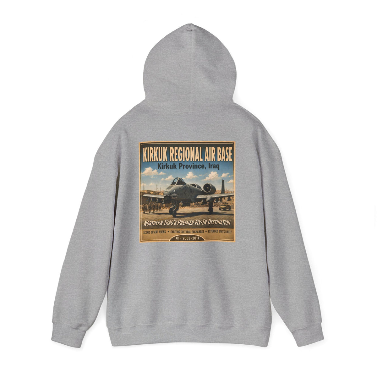 K-Factor Supply Co Kirkuk (KRAB) [Back Print] Hoodie