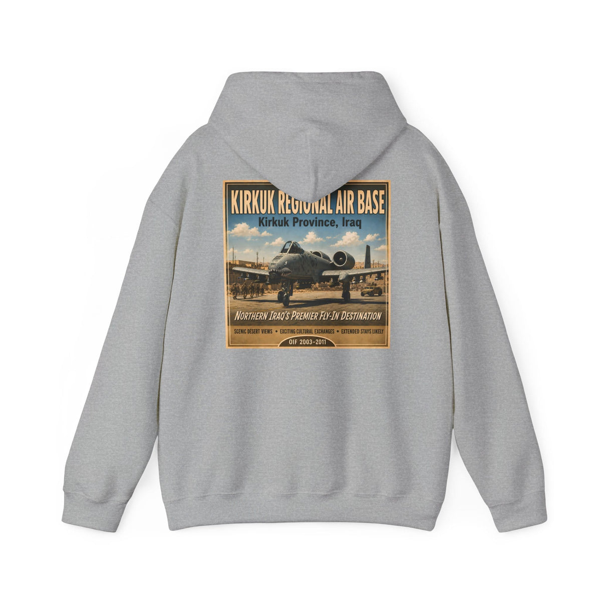 K-Factor Supply Co Kirkuk (KRAB) [Back Print] Hoodie