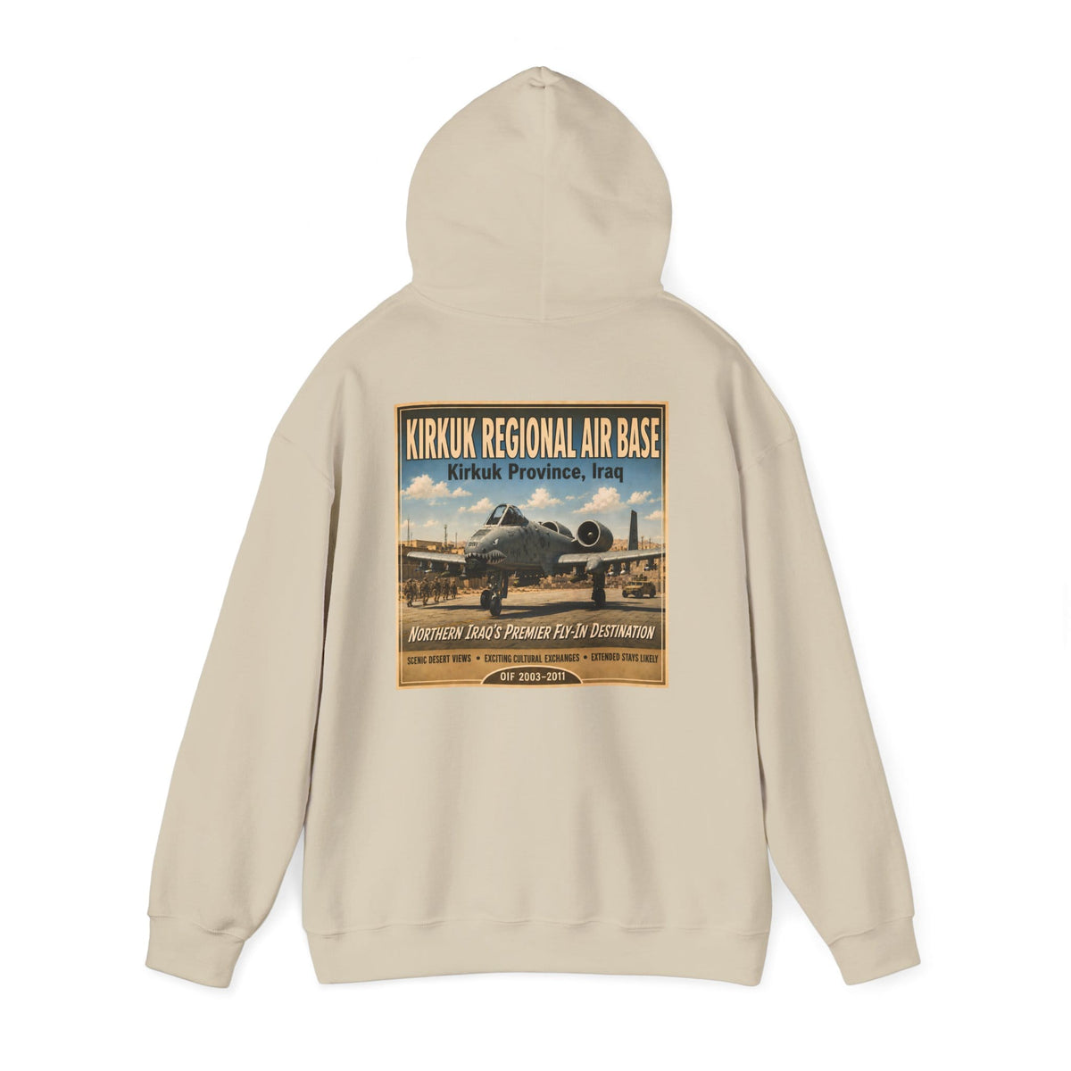 K-Factor Supply Co Kirkuk (KRAB) [Back Print] Hoodie