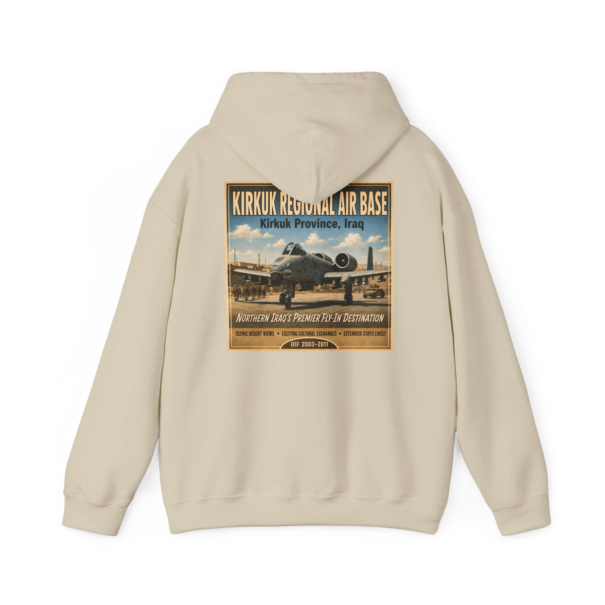 K-Factor Supply Co Kirkuk (KRAB) [Back Print] Hoodie