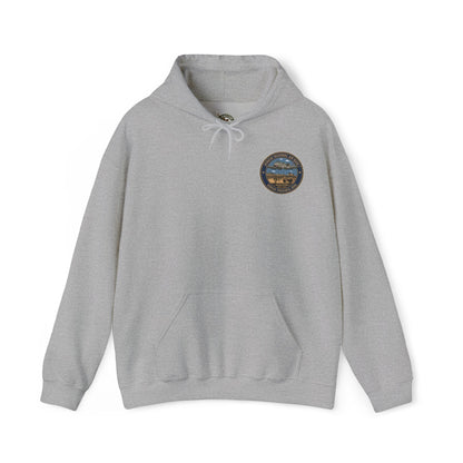 K-Factor Supply Co Kirkuk (KRAB) [Back Print] Hoodie Sport Grey / S
