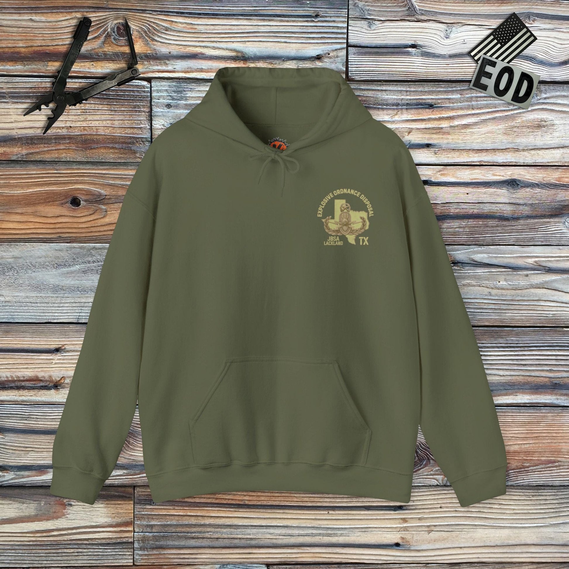 K-Factor Supply Co Lackland EOD “Bomb Squad” Hoodie