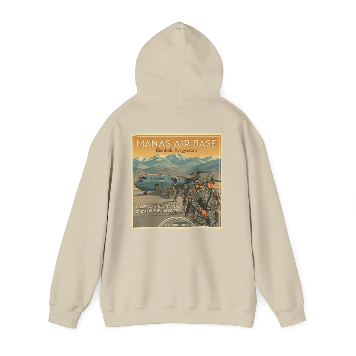 K-Factor Supply Co Manas Layover (Back Print) Hoodie