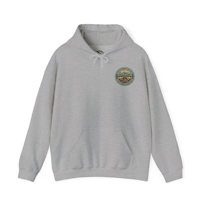 K-Factor Supply Co Manas Layover (Back Print) Hoodie Sport Grey / S
