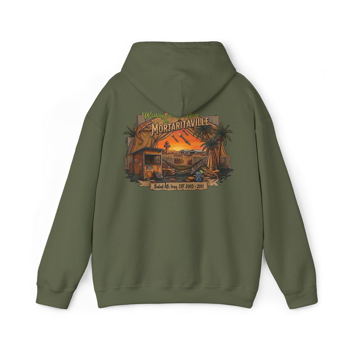 K-Factor Supply Co Mortaritaville (Back Print) Hoodie