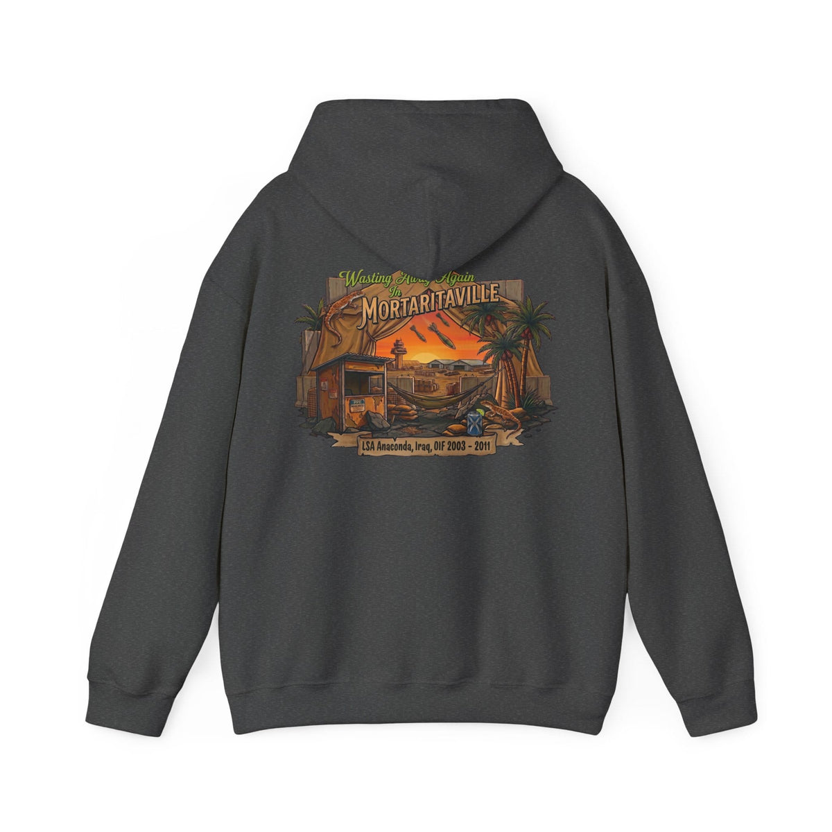 K-Factor Supply Co Mortaritaville Mod 1 [LSAA] (Back Print) Hoodie