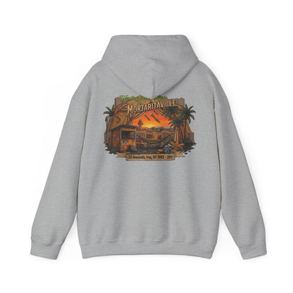 K-Factor Supply Co Mortaritaville Mod 1 [LSAA] (Back Print) Hoodie Sport Grey / S