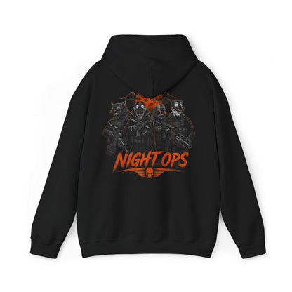 K-Factor Supply Co Night Ops (Back Print) Hoodie Black / S