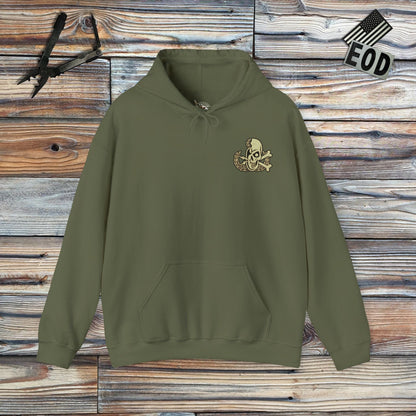 K-Factor Supply Co Retired AF (Back Print) Hoodie