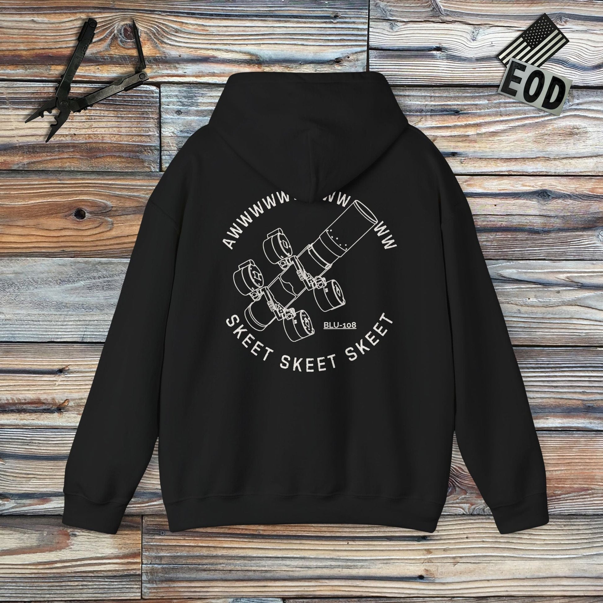 K-Factor Supply Co Skeet Skeet Skeet Hoodie Black / S