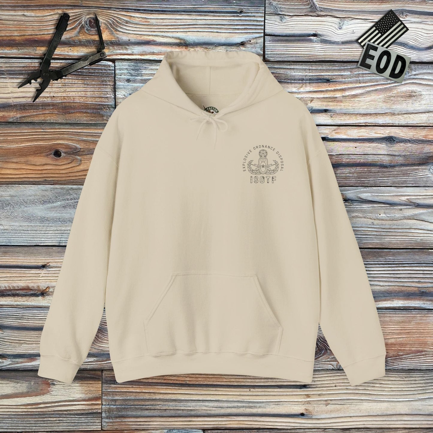 K-Factor Supply Co Skeet Skeet Skeet Hoodie Sand / S