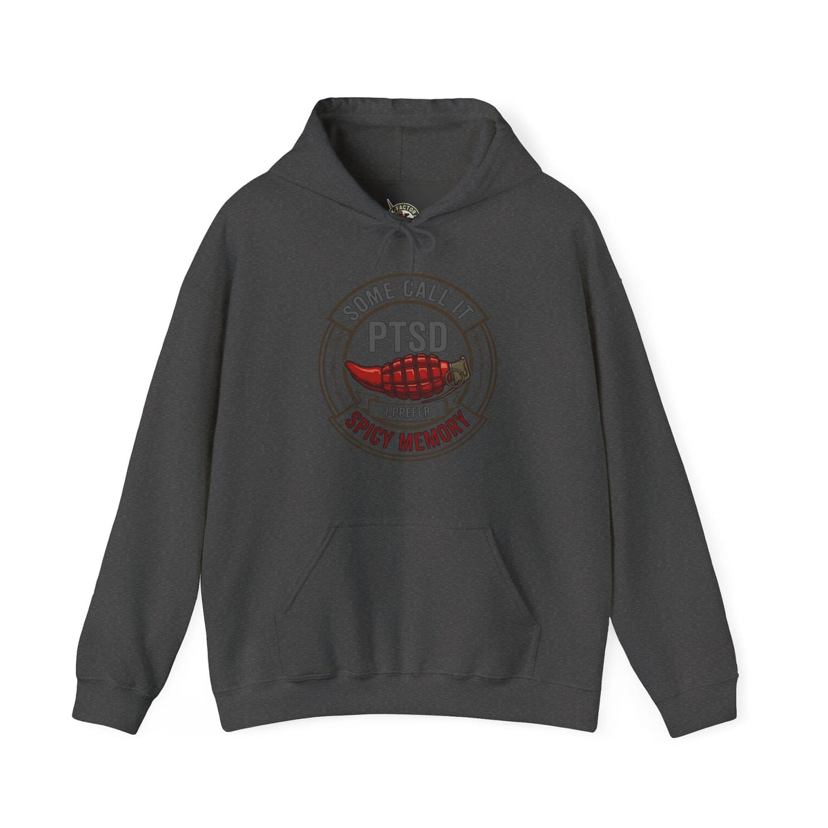 K-Factor Supply Co Spicy Memory Mk 2 Hoodie Dark Heather / S