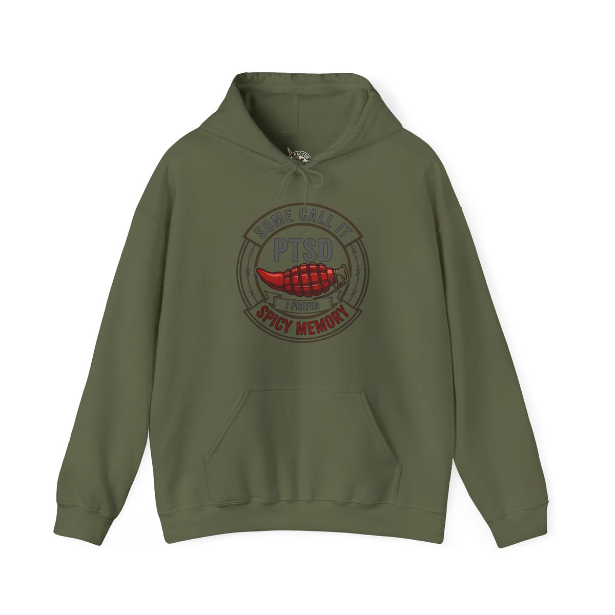 K-Factor Supply Co Spicy Memory Mk 2 Hoodie Military Green / S