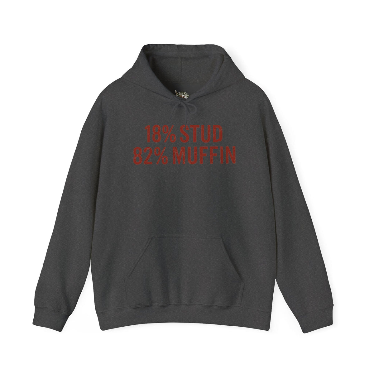 K-Factor Supply Co Stud Muffin Hoodie Dark Heather / S