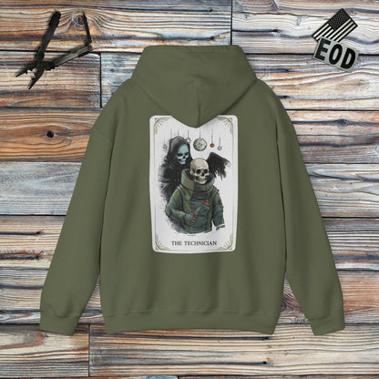 K-Factor Supply Co The Technician Tarot Hoodie Military Green / S