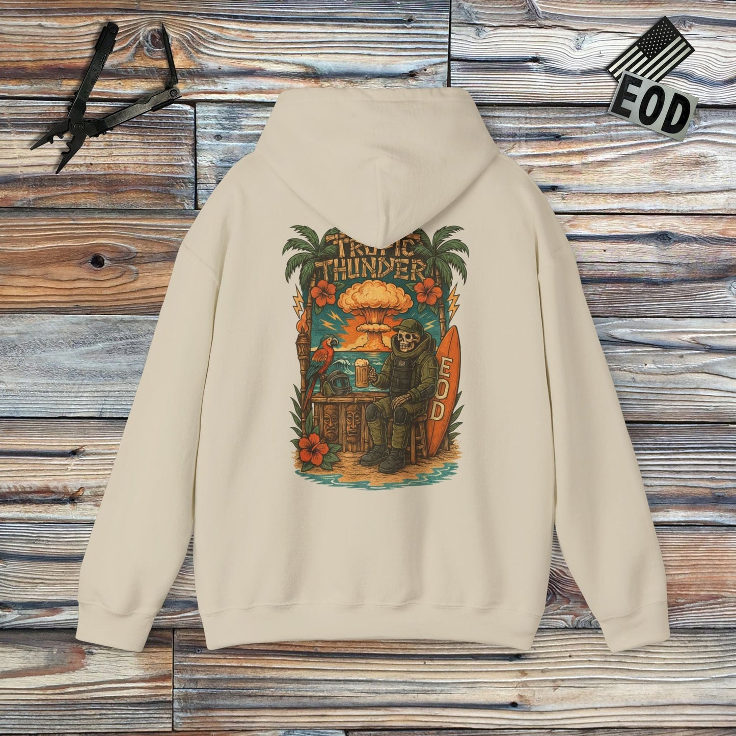 K-Factor Supply Co Tropic Thunder Hoodie