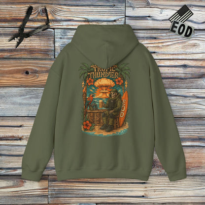 K-Factor Supply Co Tropic Thunder Hoodie Military Green / S