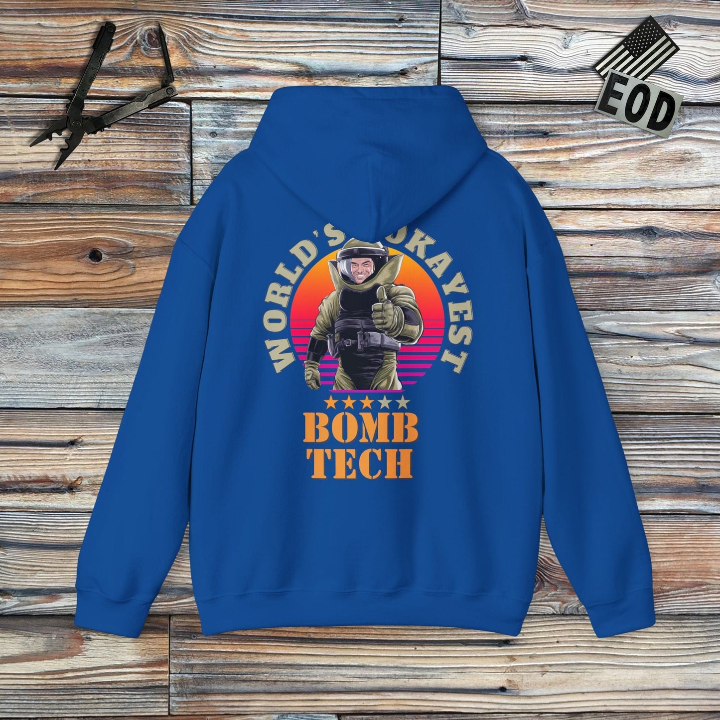 K-Factor Supply Co World's Okayest Bomb Tech (PSBT - Mk 2 Mod 1) Hoodie