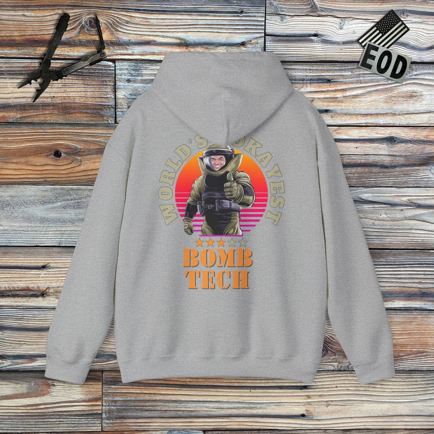 K-Factor Supply Co World's Okayest Bomb Tech (PSBT - Mk 2 Mod 1) Hoodie