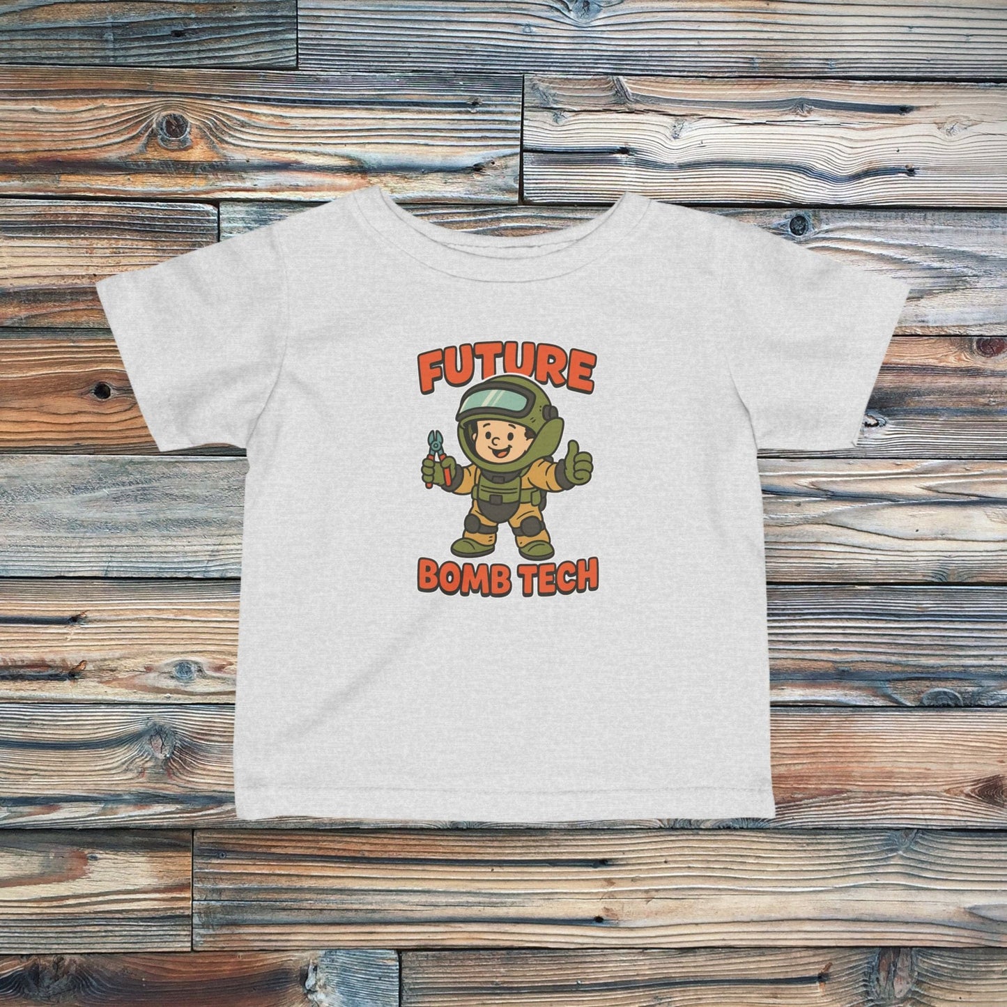 K-Factor Supply Co Infant Future Bomb Tech Mk 1 Mod 0 T-Shirt Heather / 6M