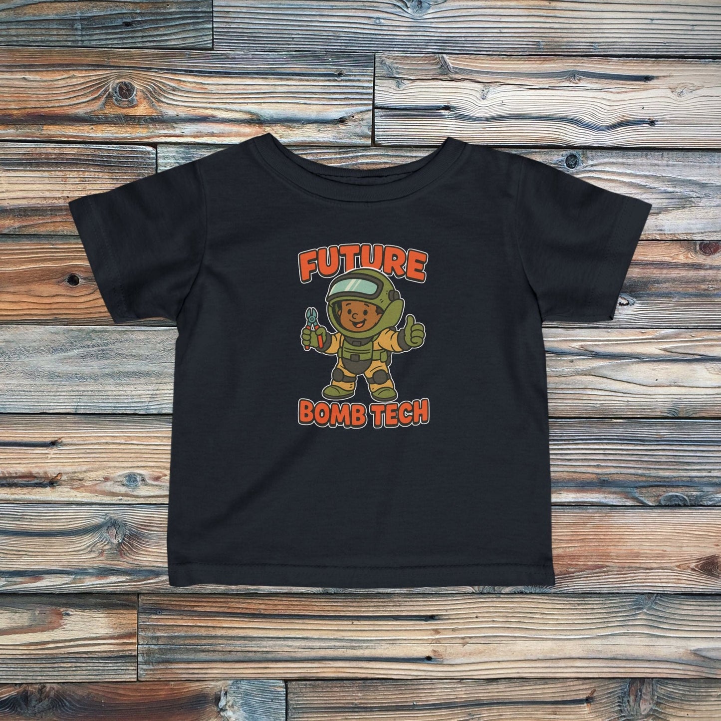 K-Factor Supply Co Infant Future Bomb Tech Mk 1 Mod 2 T-Shirt Black / 6M