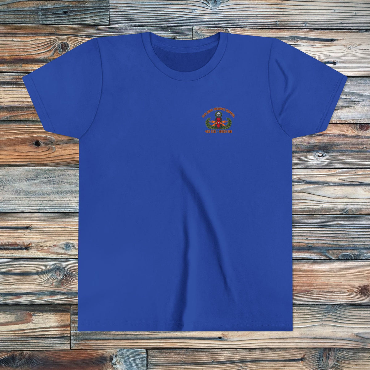K-Factor Supply Co Kids 452 EOD "Trash Panda" T-Shirt True Royal / S