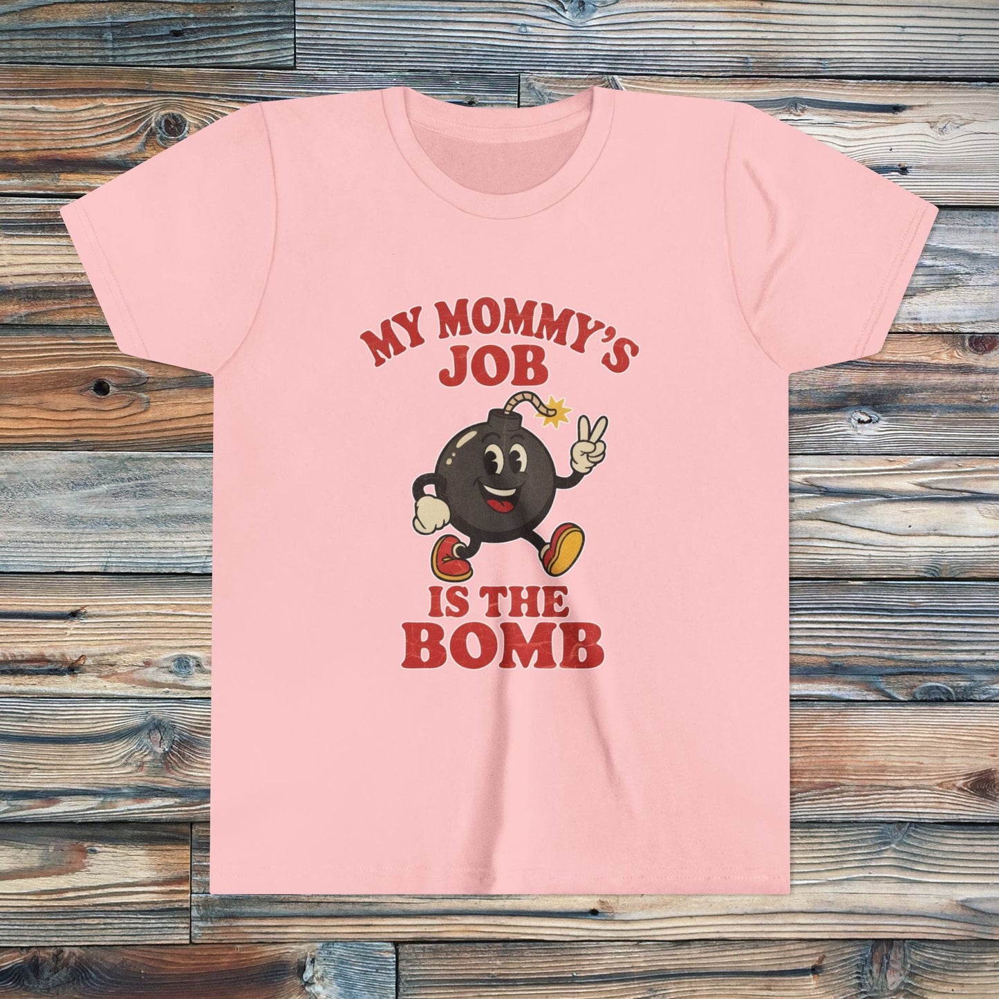 K-Factor Supply Co Kids Mommy's Job T-Shirt Pink / S