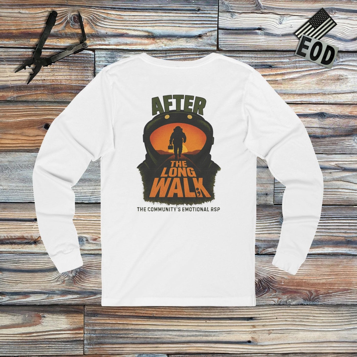K-Factor Supply Co After the Long Walk (Back Print) Long Sleeve
