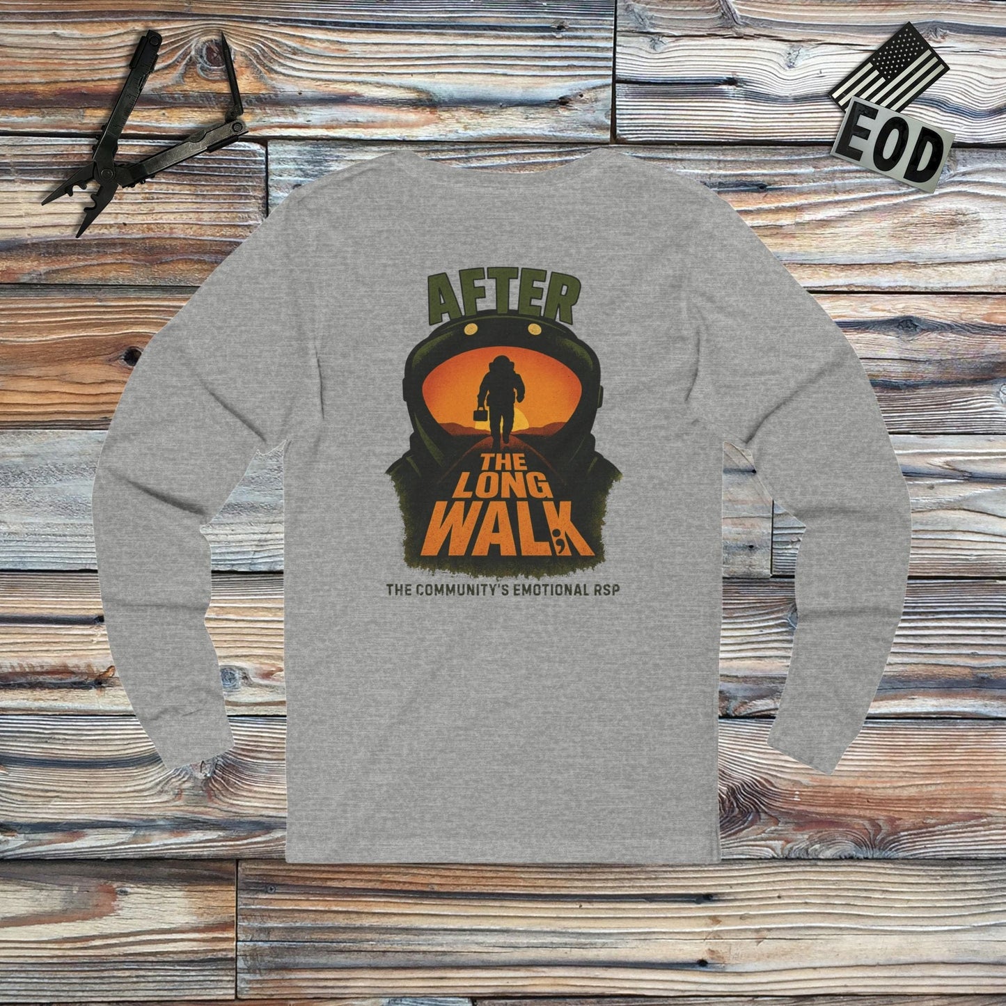 K-Factor Supply Co After the Long Walk (Back Print) Long Sleeve