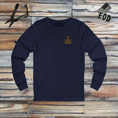 K-Factor Supply Co After the Long Walk (Back Print) Long Sleeve S / Navy