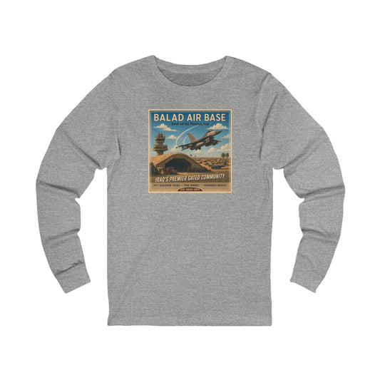 K-Factor Supply Co Balad AB Travel (Long Sleeve) T-Shirt S / Athletic Heather