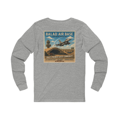 K-Factor Supply Co Balad Travel (Long Sleeve - Back Print) T-Shirt