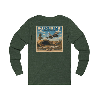 K-Factor Supply Co Balad Travel (Long Sleeve - Back Print) T-Shirt
