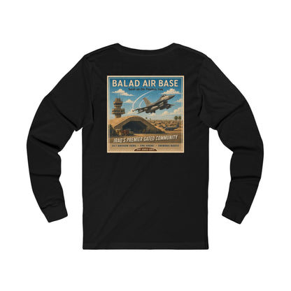 K-Factor Supply Co Balad Travel (Long Sleeve - Back Print) T-Shirt