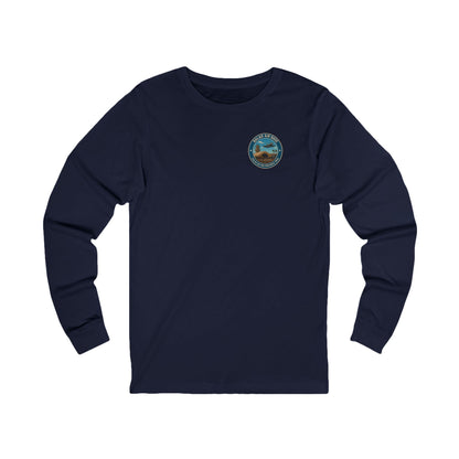 K-Factor Supply Co Balad Travel (Long Sleeve - Back Print) T-Shirt