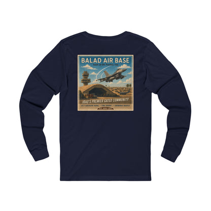 K-Factor Supply Co Balad Travel (Long Sleeve - Back Print) T-Shirt S / Navy