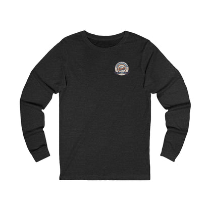 K-Factor Supply Co Chinook Air (Long Sleeve - Back Print) T-Shirt S / Dark Grey Heather