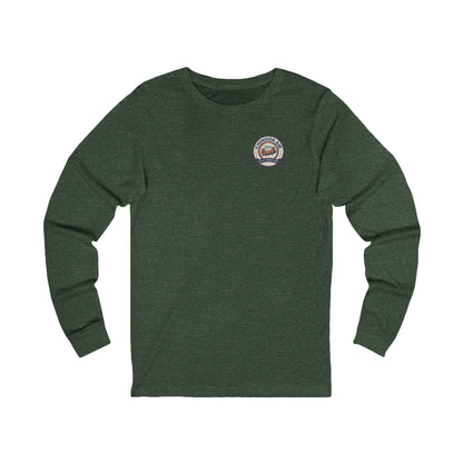 K-Factor Supply Co Chinook Air (Long Sleeve - Back Print) T-Shirt S / Heather Forest