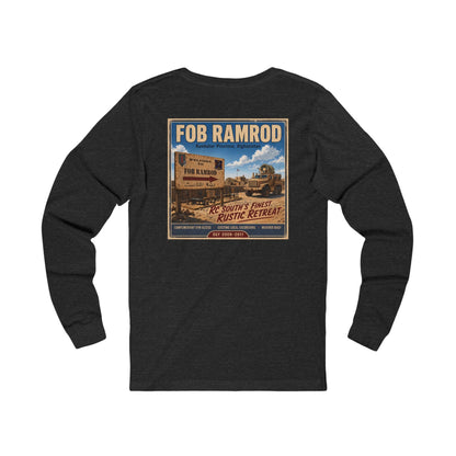K-Factor Supply Co FOB Ramrod Travel [Long Sleeve - Back Print] T-Shirt