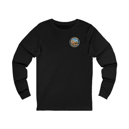 K-Factor Supply Co FOB Ramrod Travel [Long Sleeve - Back Print] T-Shirt S / Black