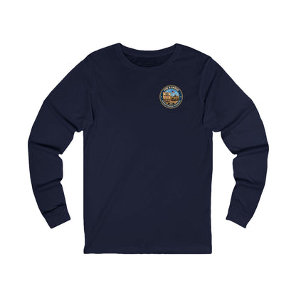 K-Factor Supply Co FOB Ramrod Travel [Long Sleeve - Back Print] T-Shirt S / Navy