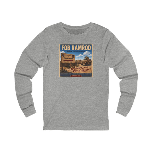 K-Factor Supply Co FOB Ramrod Travel (Long Sleeve) T-Shirt S / Athletic Heather