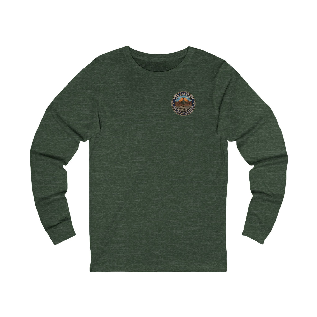 K-Factor Supply Co FOB Salerno Travel (Long Sleeve - Back Print) T-Shirt