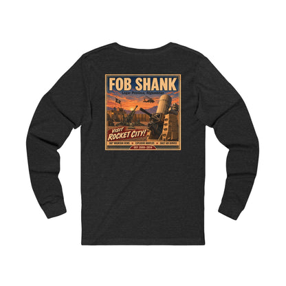 K-Factor Supply Co FOB Shank Travel [Long Sleeve - Back Print] T-Shirt