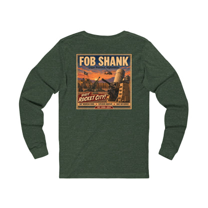 K-Factor Supply Co FOB Shank Travel [Long Sleeve - Back Print] T-Shirt