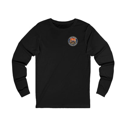 K-Factor Supply Co FOB Shank Travel [Long Sleeve - Back Print] T-Shirt S / Black