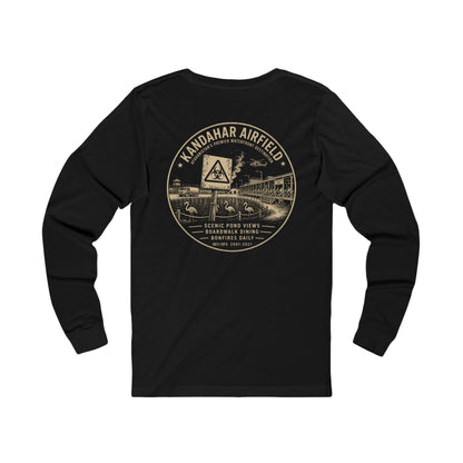 K-Factor Supply Co Kandahar Waterfront (Long Sleeve - Back Print) T-Shirt