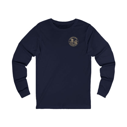 K-Factor Supply Co Kandahar Waterfront (Long Sleeve - Back Print) T-Shirt S / Navy
