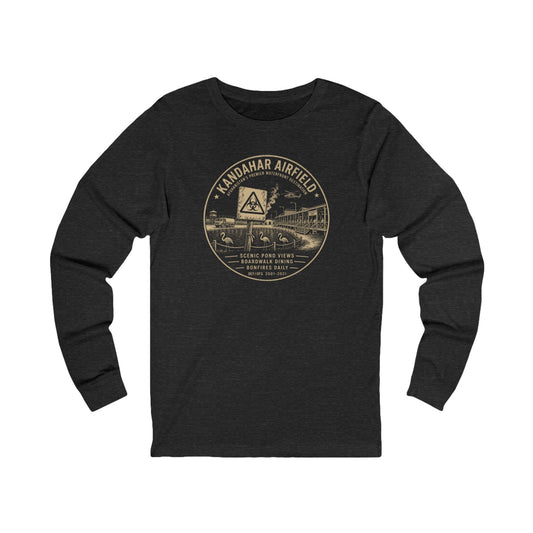 K-Factor Supply Co Kandahar Waterfront (Long Sleeve) T-Shirt S / Dark Grey Heather