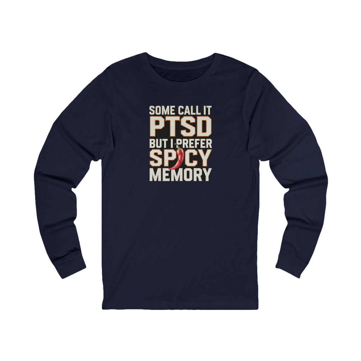 K-Factor Supply Co Spicy Memory (Long Sleeve) T-Shirt S / Navy